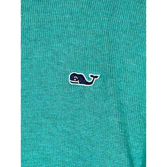 Vineyard Vines Sweater L Green Pullover Preppy Resort Country Club Golf - Picture 5 of 11